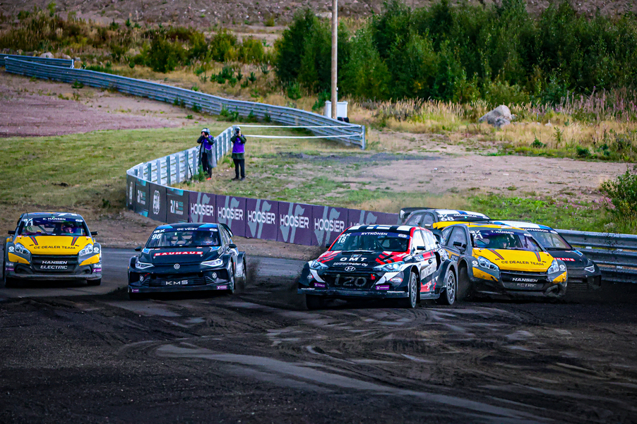 KymiRing’s First Ever FIA World RX ended with O.C. Veiby’s victory celebration